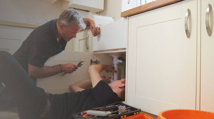 Professional burst pipe repair services in Otterbein, IN